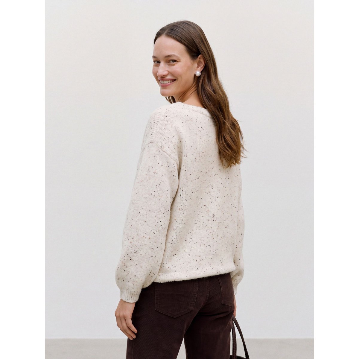 Pull En Maille birch, VERO MODA