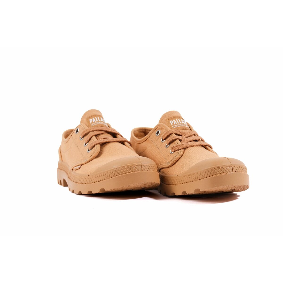 Baskets basses Pampa Oxford camel, PALLADIUM