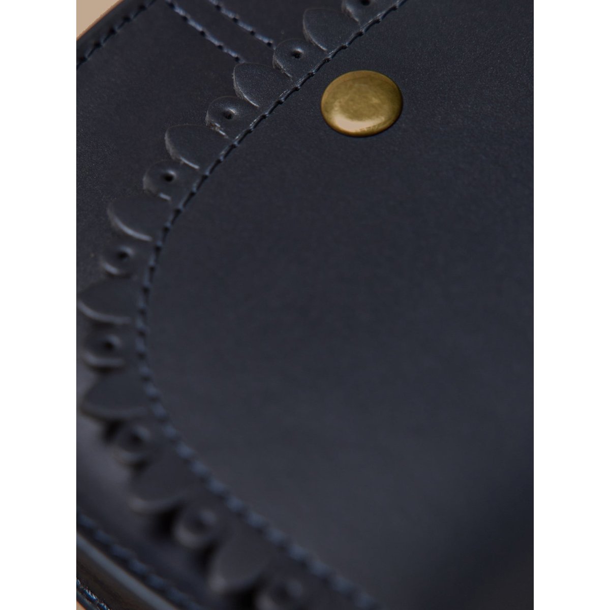 Sac écureuil en cuir marine, CYRILLUS
