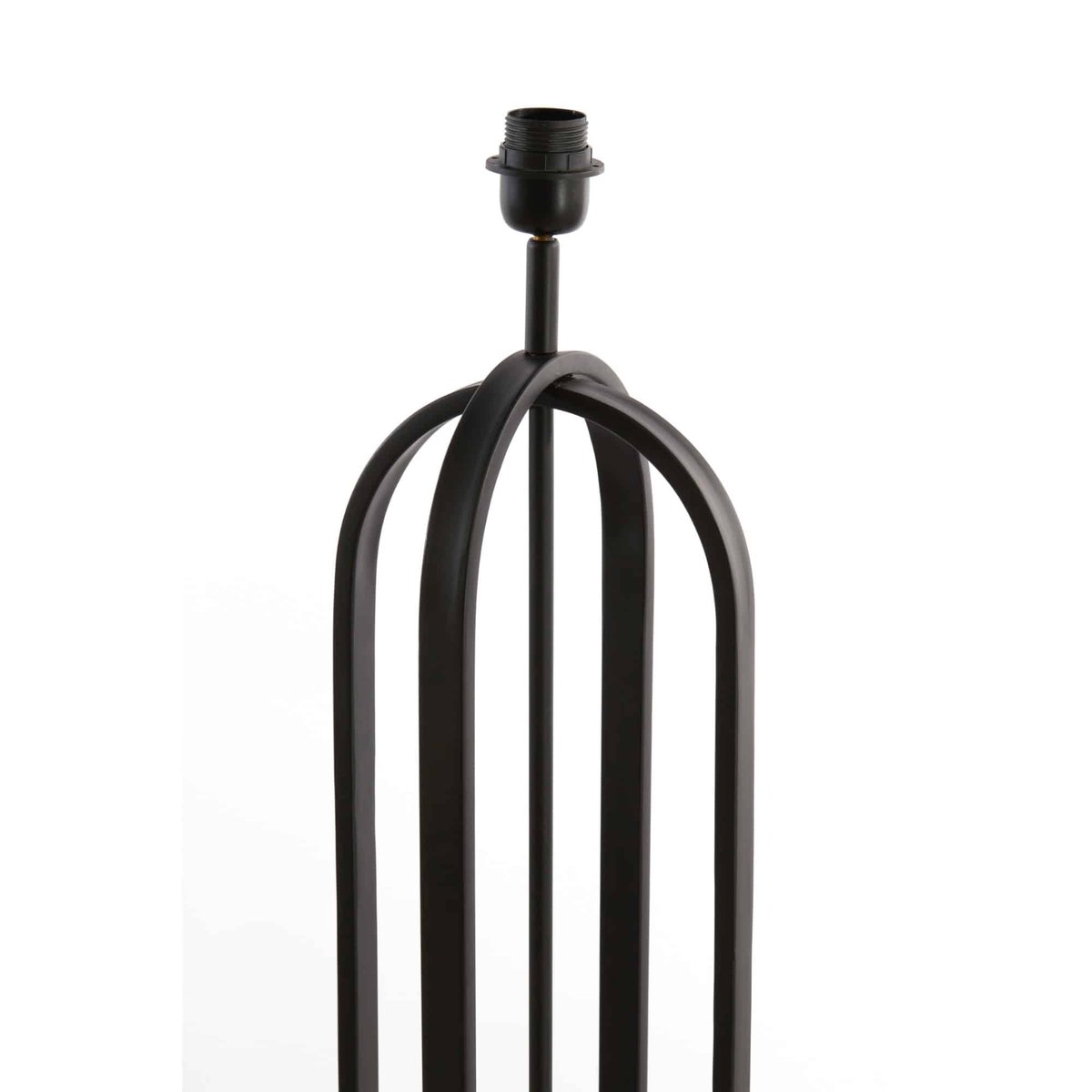 Lampadaire Métal ASTER noir mat, LIGHT & LIVING 