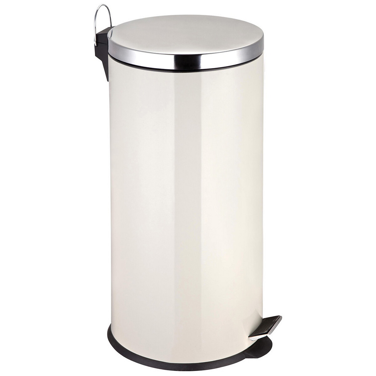 30L Cream Stainless Steel Pedal Bin cream, SO'HOME