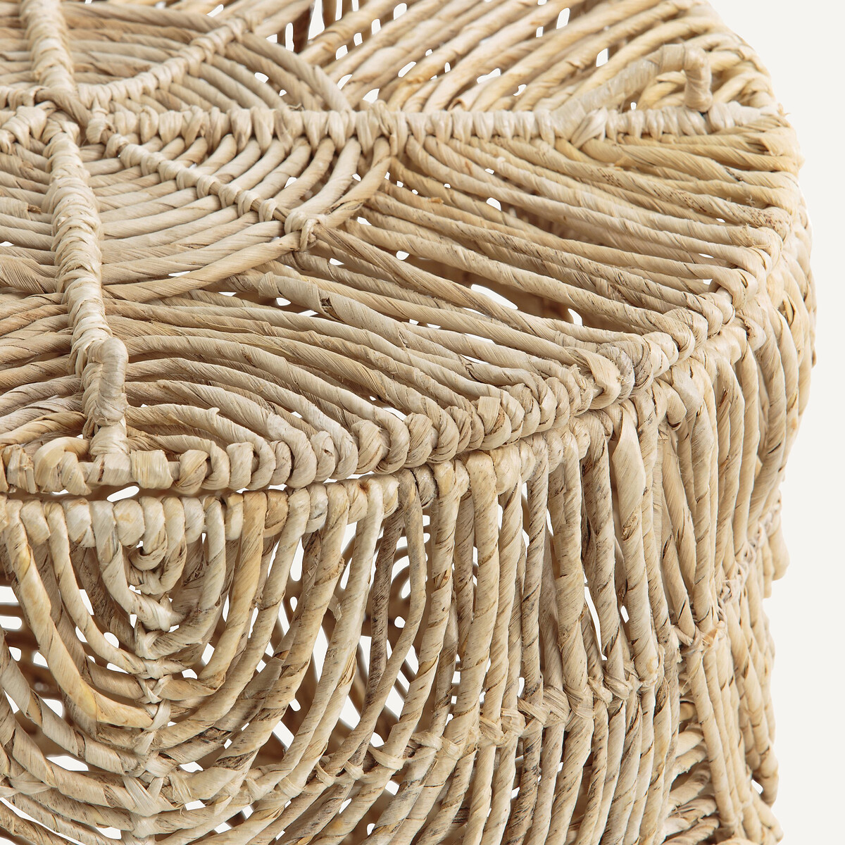 Orphée 60cm Woven Abaca Laundry Basket natural, AM.PM