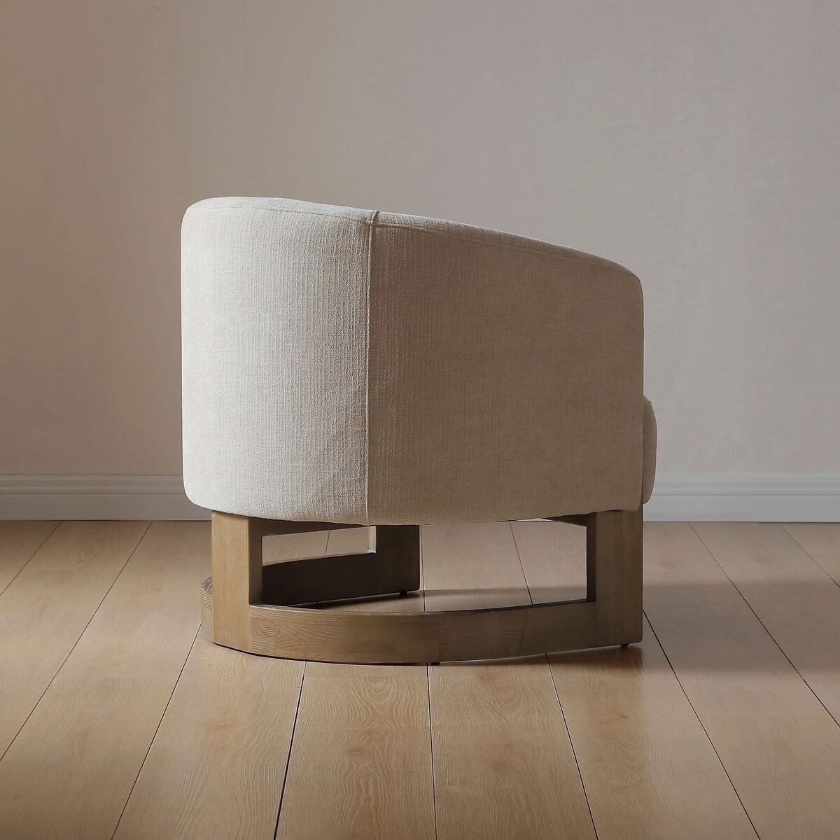 Leland Curve Chenille Tub Chair light taupe, ÉDITÉ