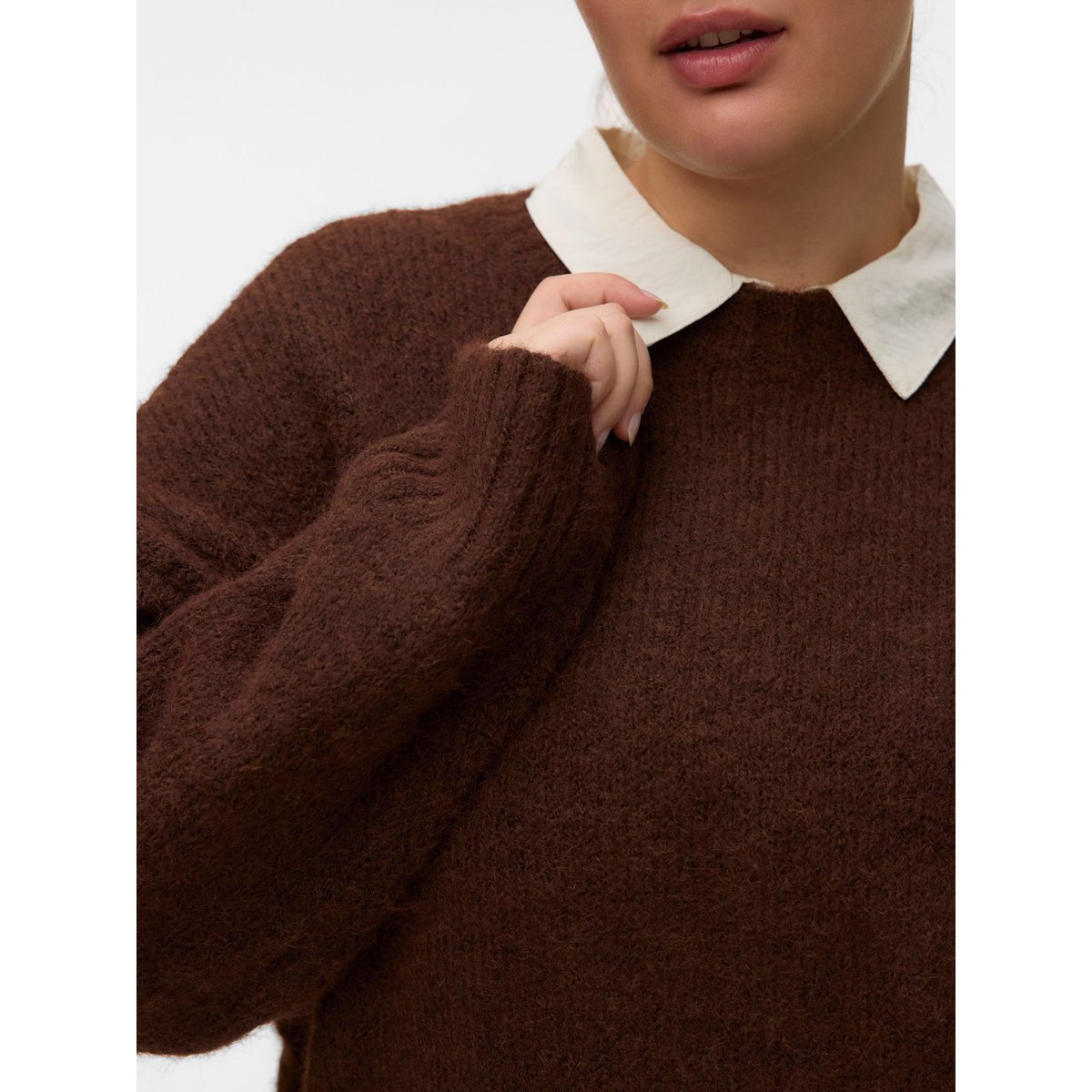 Pull En Maille chocolate torte, VERO MODA