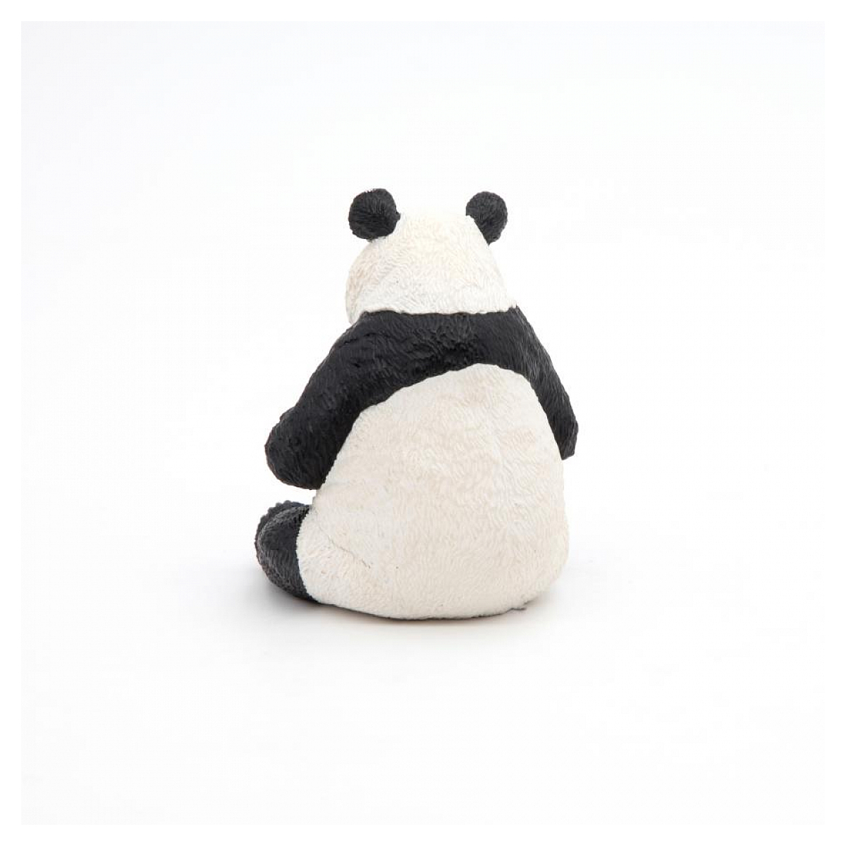 Figurine Panda assis et son bébé gris, PAPO