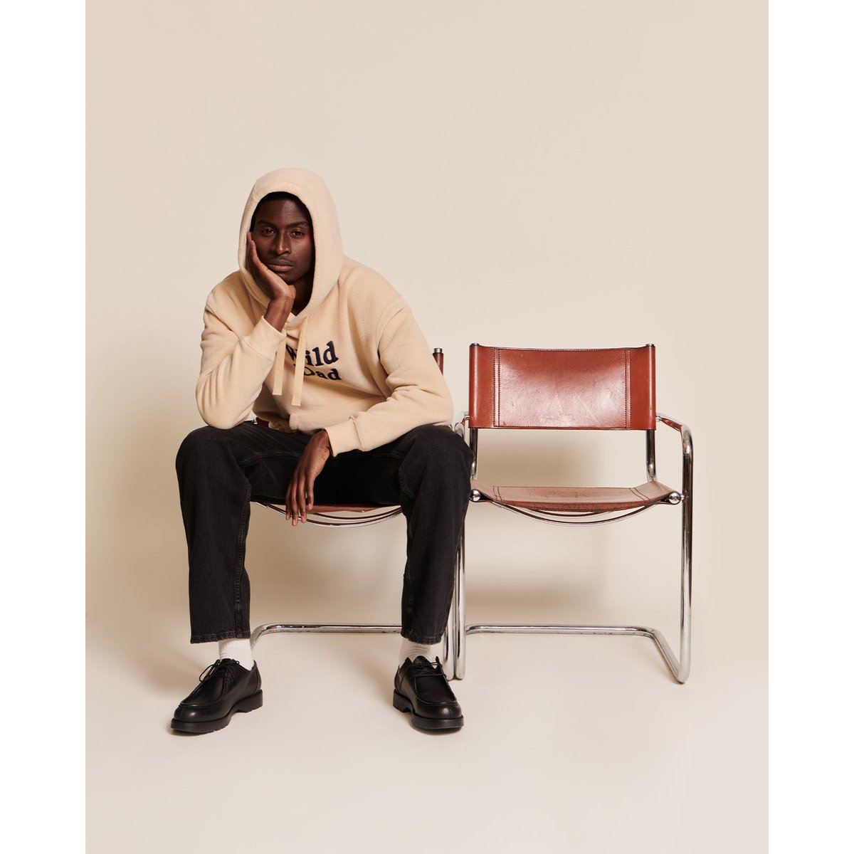Sweat en polaire recyclée, MOTHER NATURE beige - beige, EMOI EMOI