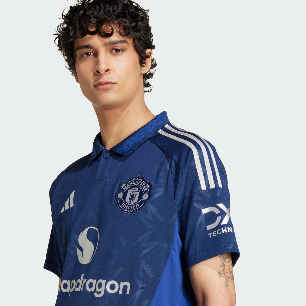 Maillot Extérieur Manchester United 24/25 night indigo, adidas Performance