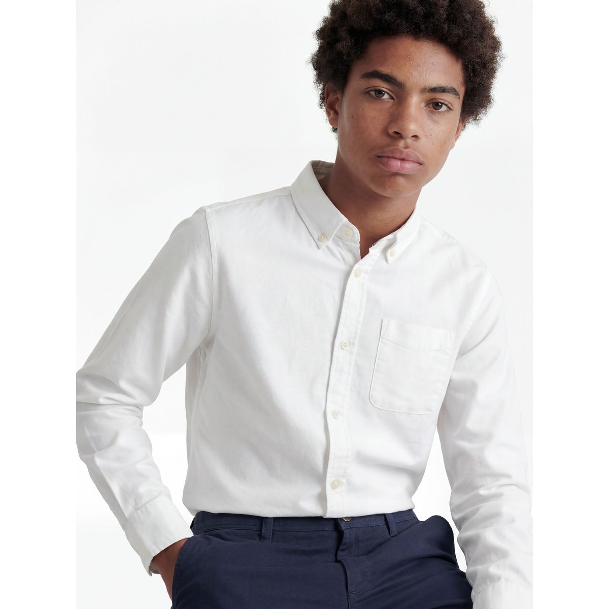 Chemise white, JACK & JONES JUNIOR