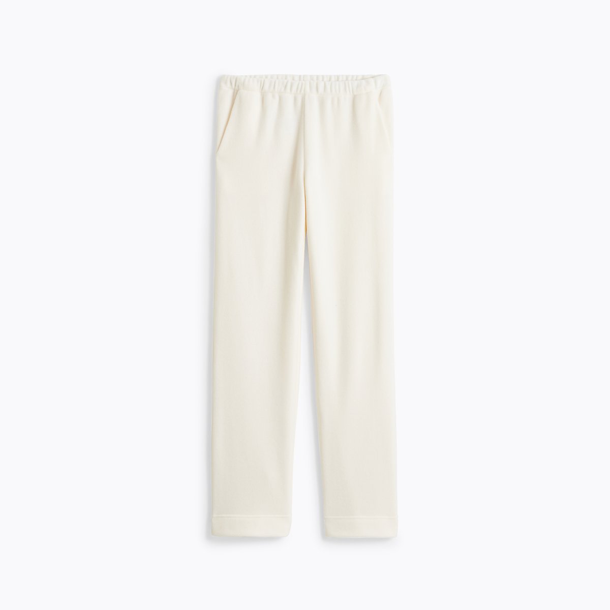Pantalon en polaire RÉCONFORT lait, LAURENCE TAVERNIER