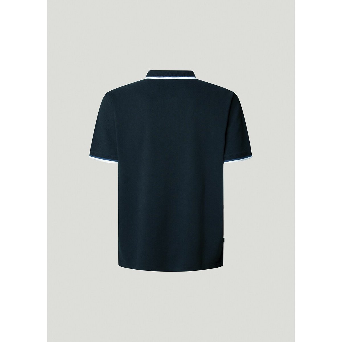 New Oliver Polo Shirt with Long Sleeves navy blue, PEPE JEANS