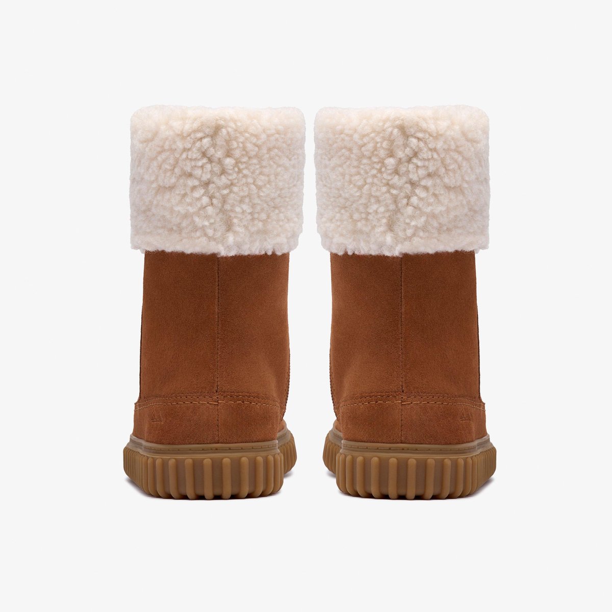 Boots Suède COVE SNUG K marron, CLARKS