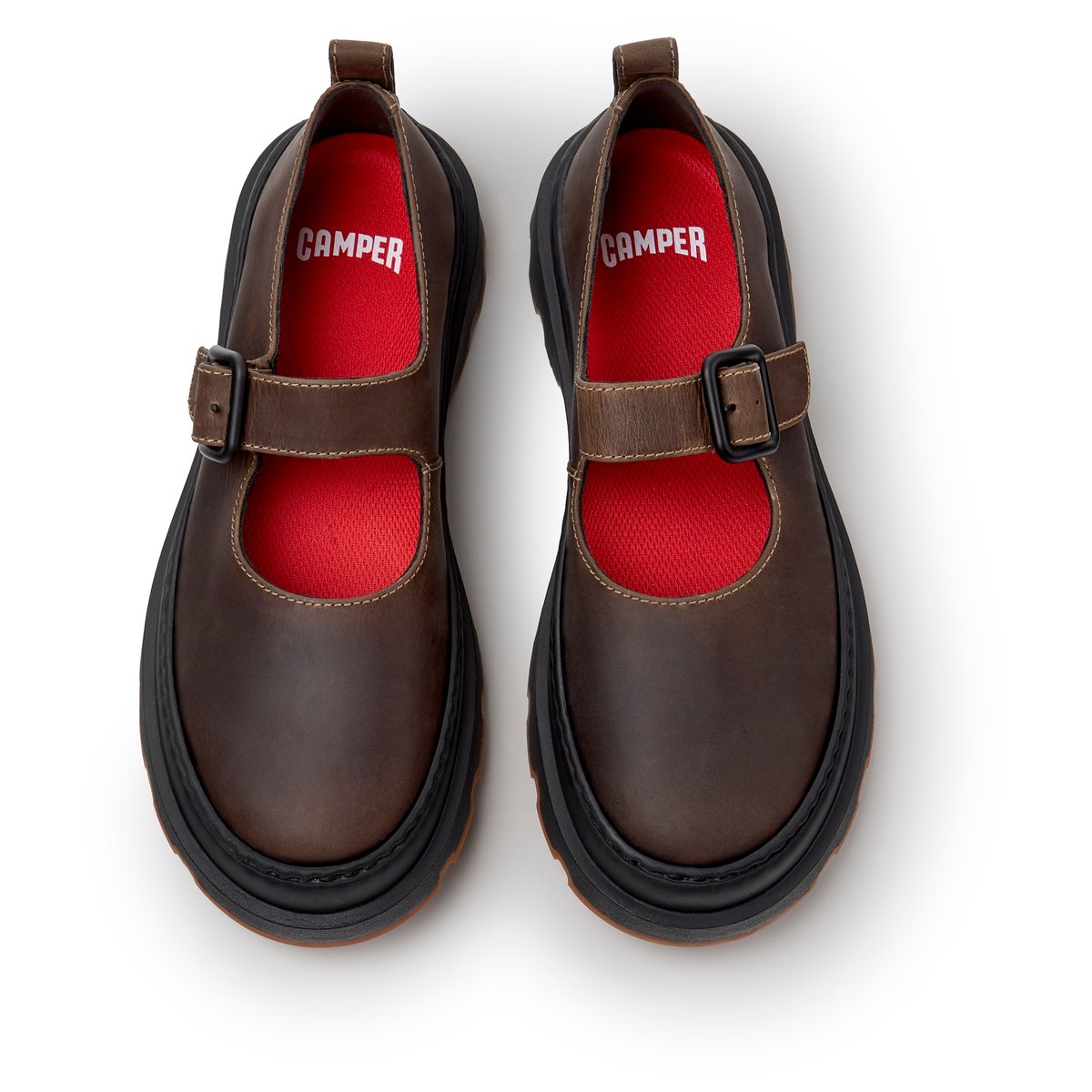 Mocassins Brutus+ Nubuck Leather beige clair 006, CAMPER
