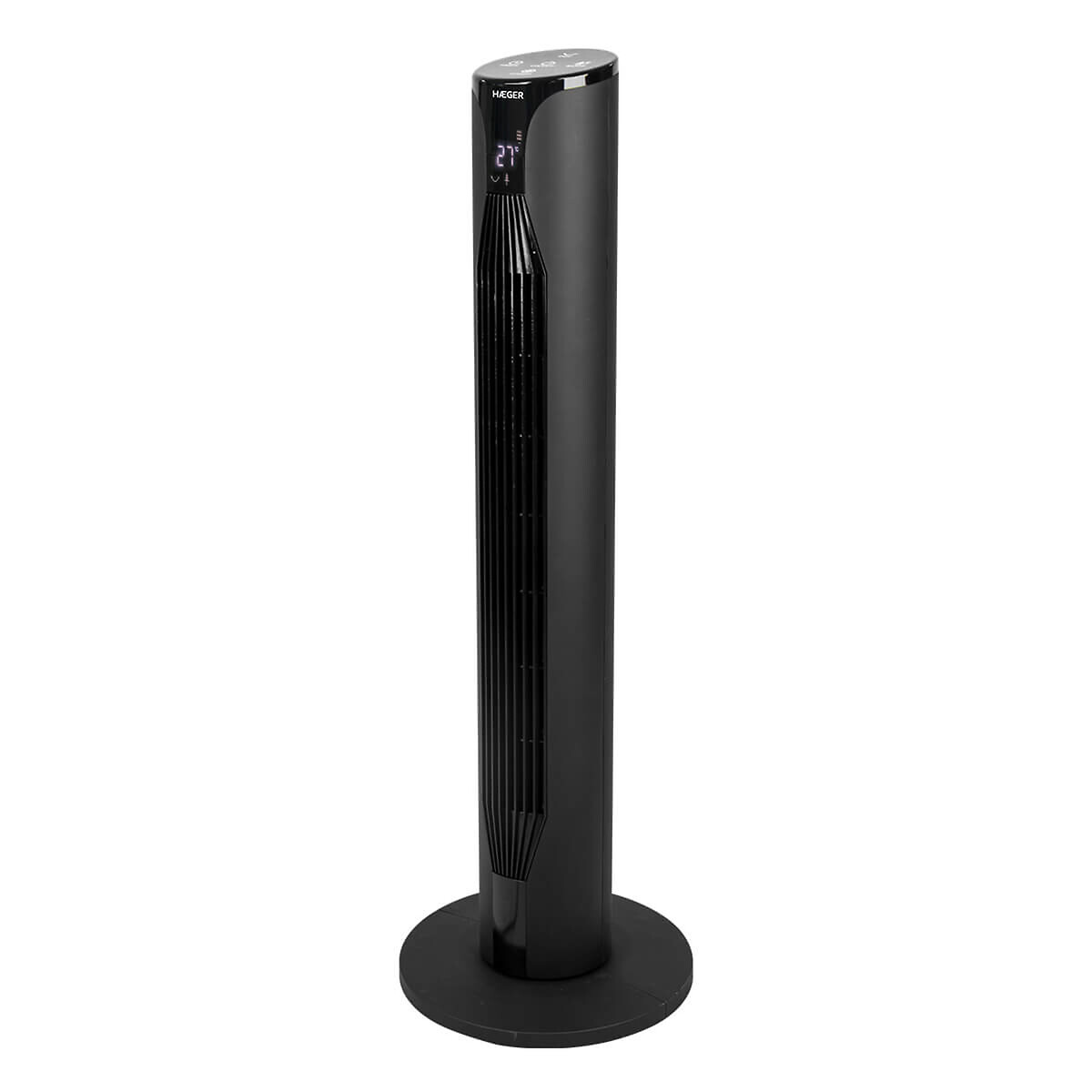 Ventoinha de torre Elite Tower, HAEGER preto , HAEGER