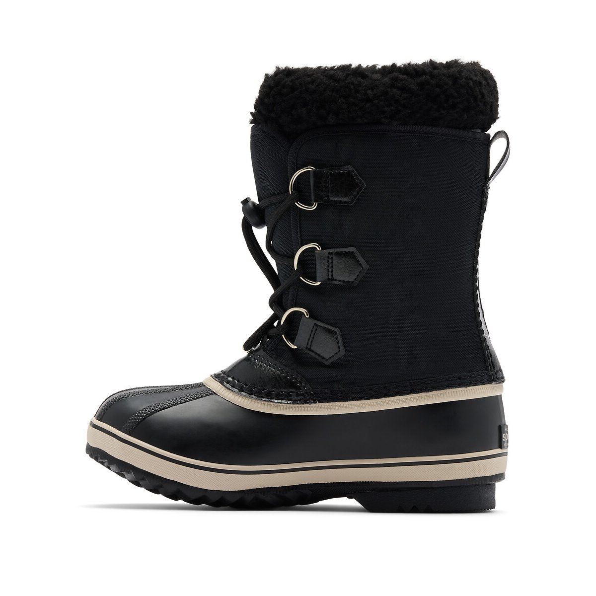 Stivali doposci imbottiti impermeabili YOOT PAC NYLON nero , SOREL