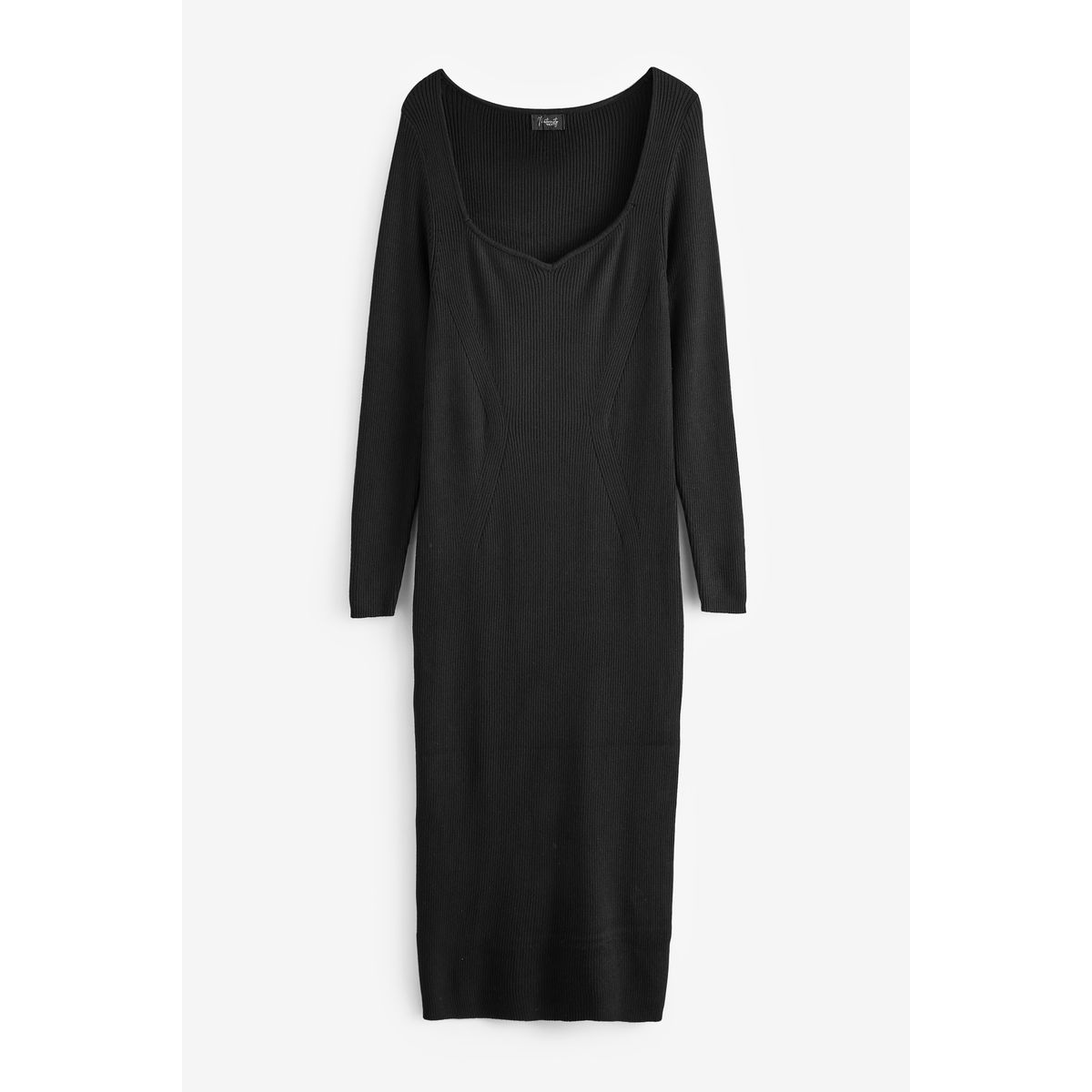 Robe longue noire la redoute on sale