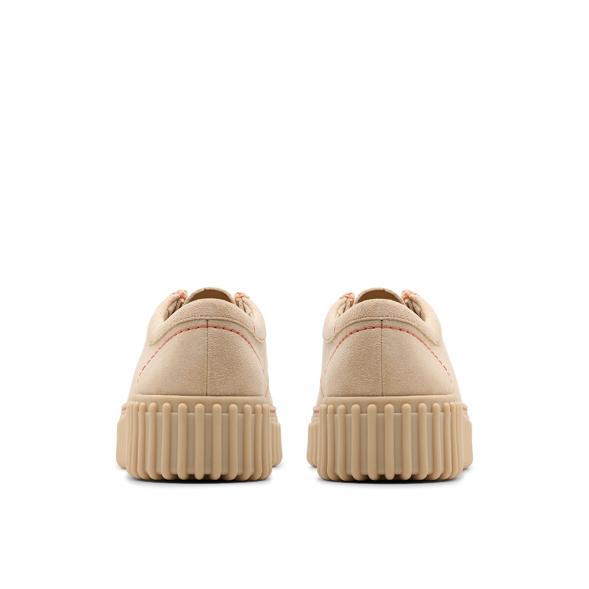 Chaussures en cuir suédé Torhill Bee ecru, CLARKS