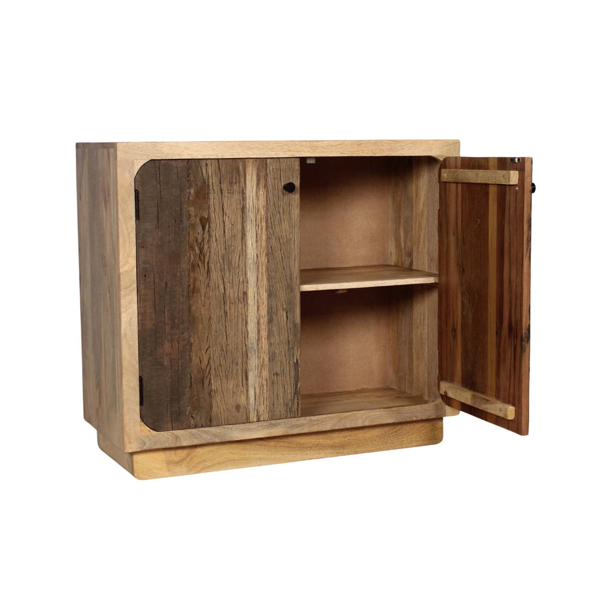Petit buffet en bois de manguier et bois recyclé BARRY bois clair, MADE IN MEUBLES