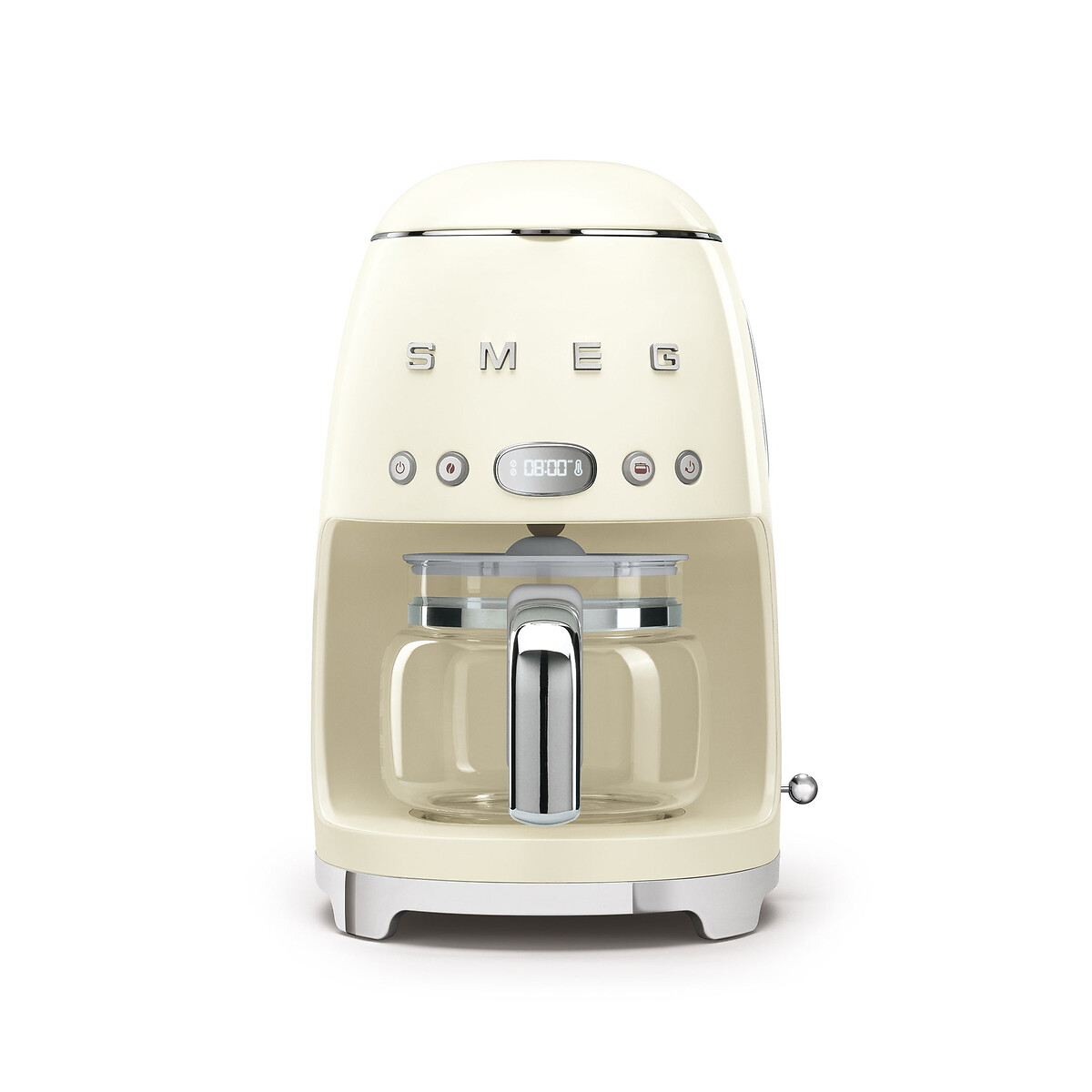 Machine à café filtre DCF02 crème brillant, SMEG