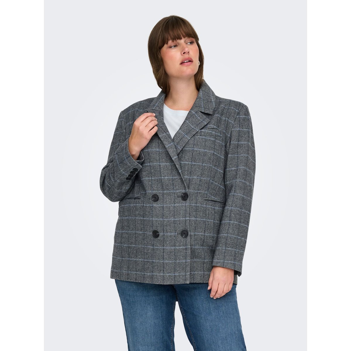 Blazer grise - paloma, ONLY CARMAKOMA