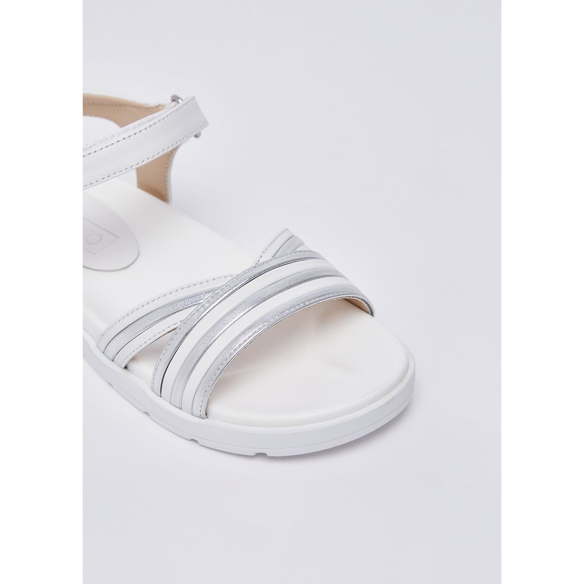 Sandales bicolores blanc, LIU JO