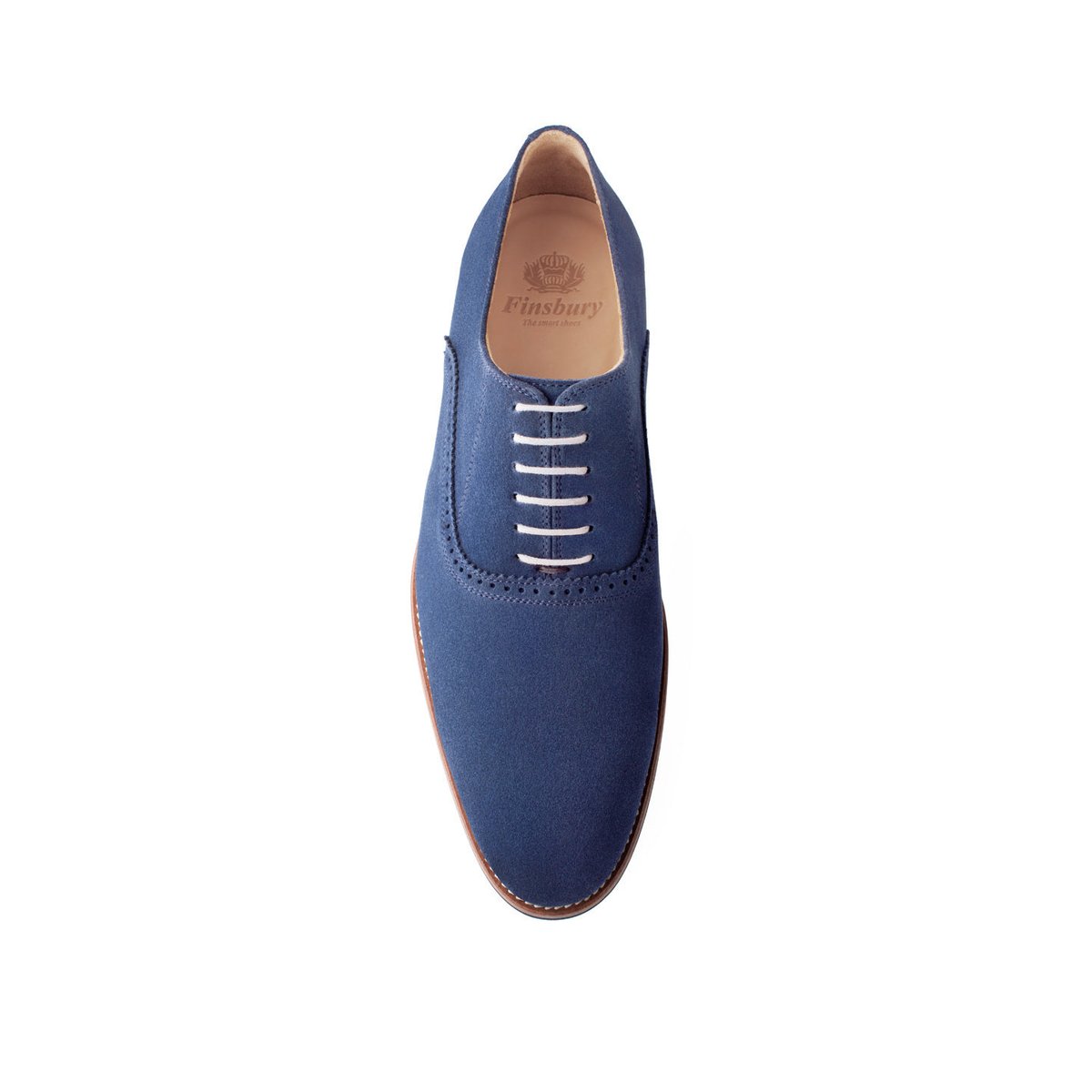 Richelieu daim WILL bleu marine, FINSBURY