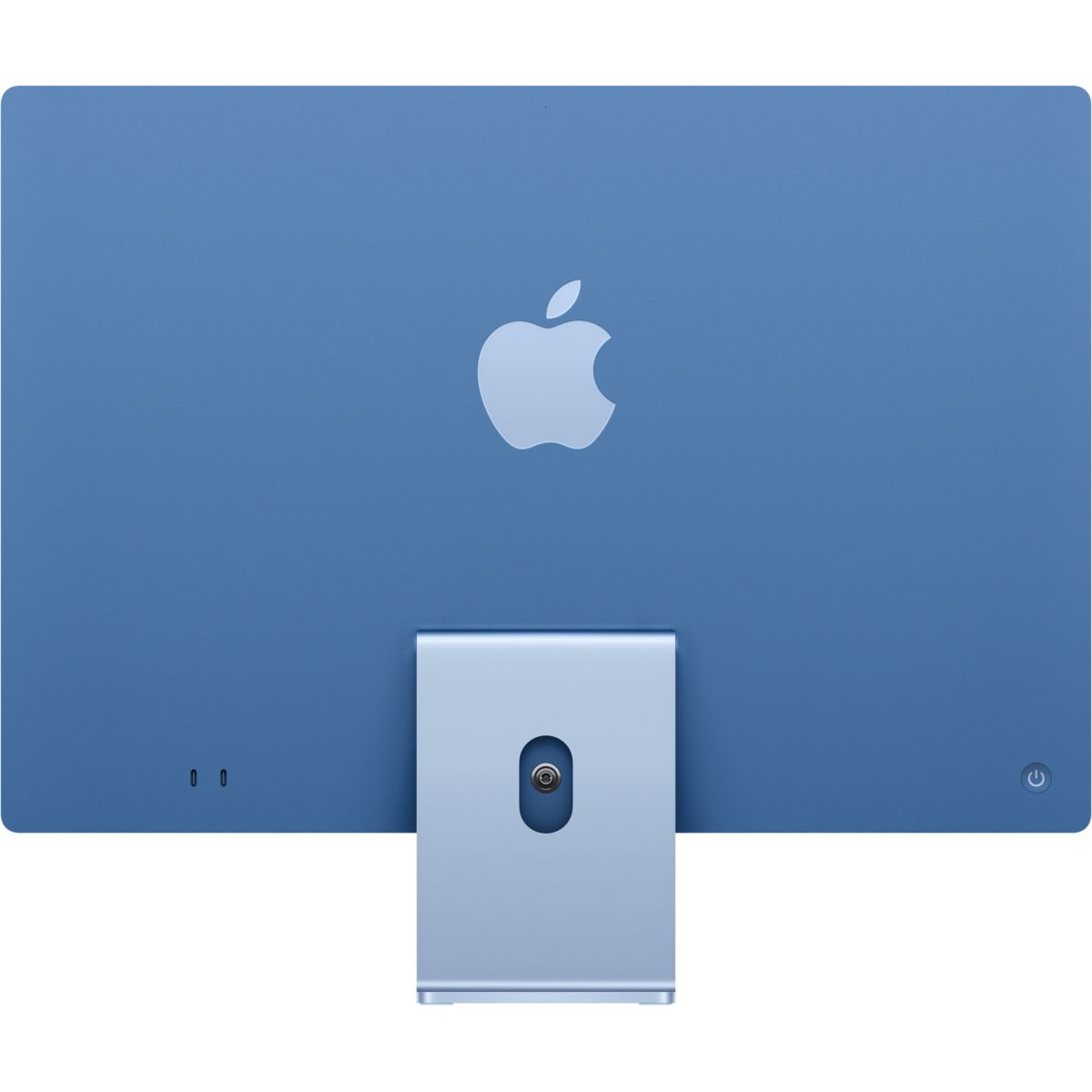 Ordinateur Apple 24" Ecran Retina 4,5K Puce M4 CPU 8 / GPU 8 coeurs Mémoire RAM 16Go Stockage 256Go SSD Bleu couleur unique, APPLE