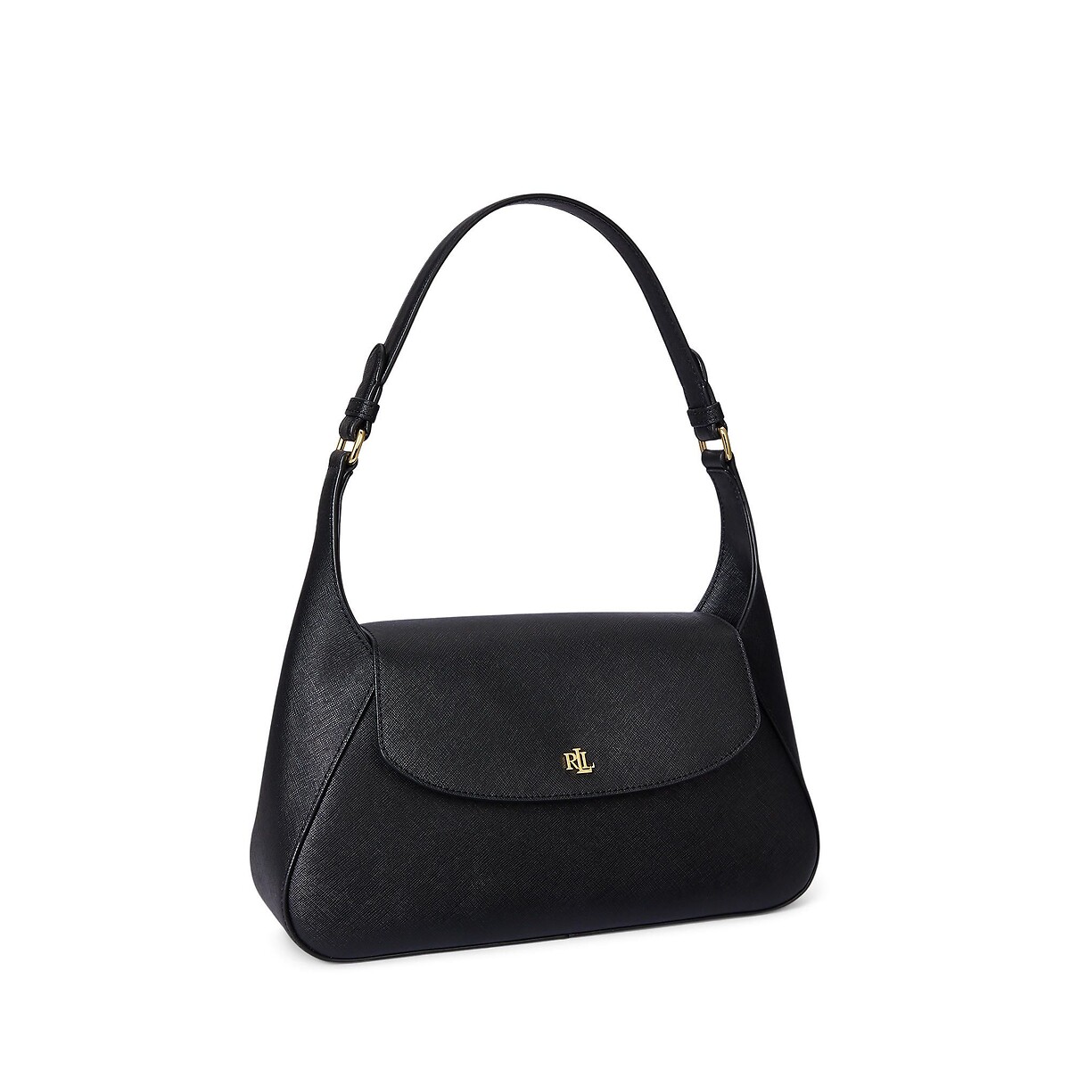 Sac porté épaule en cuir, SCHYLAR noir, LAUREN RALPH LAUREN