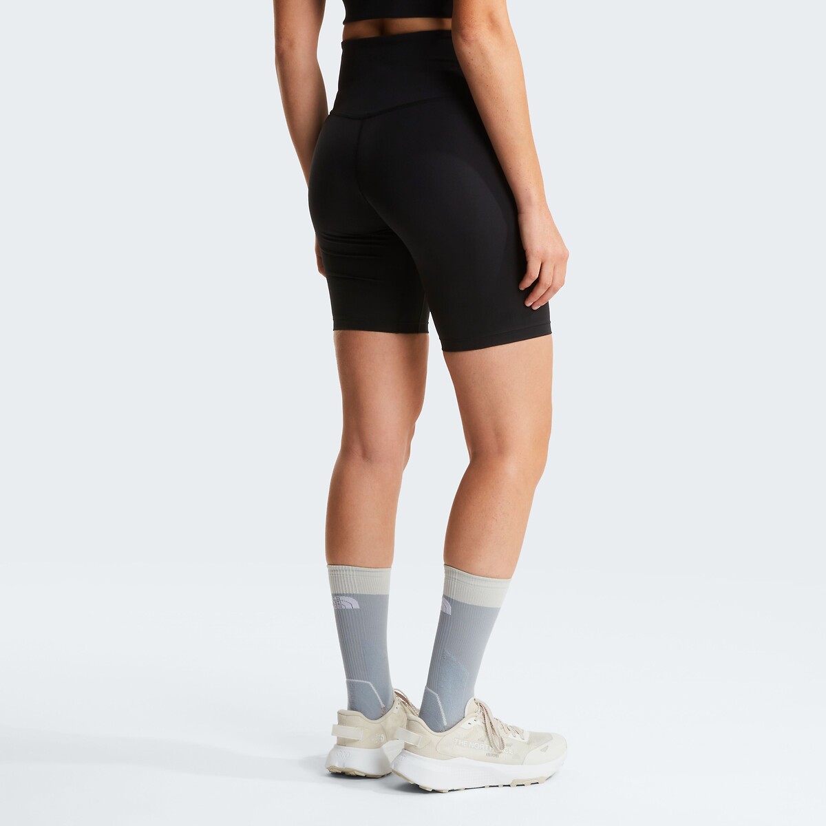 Short moulant de sport longueur 20 cm Flex noir, THE NORTH FACE
