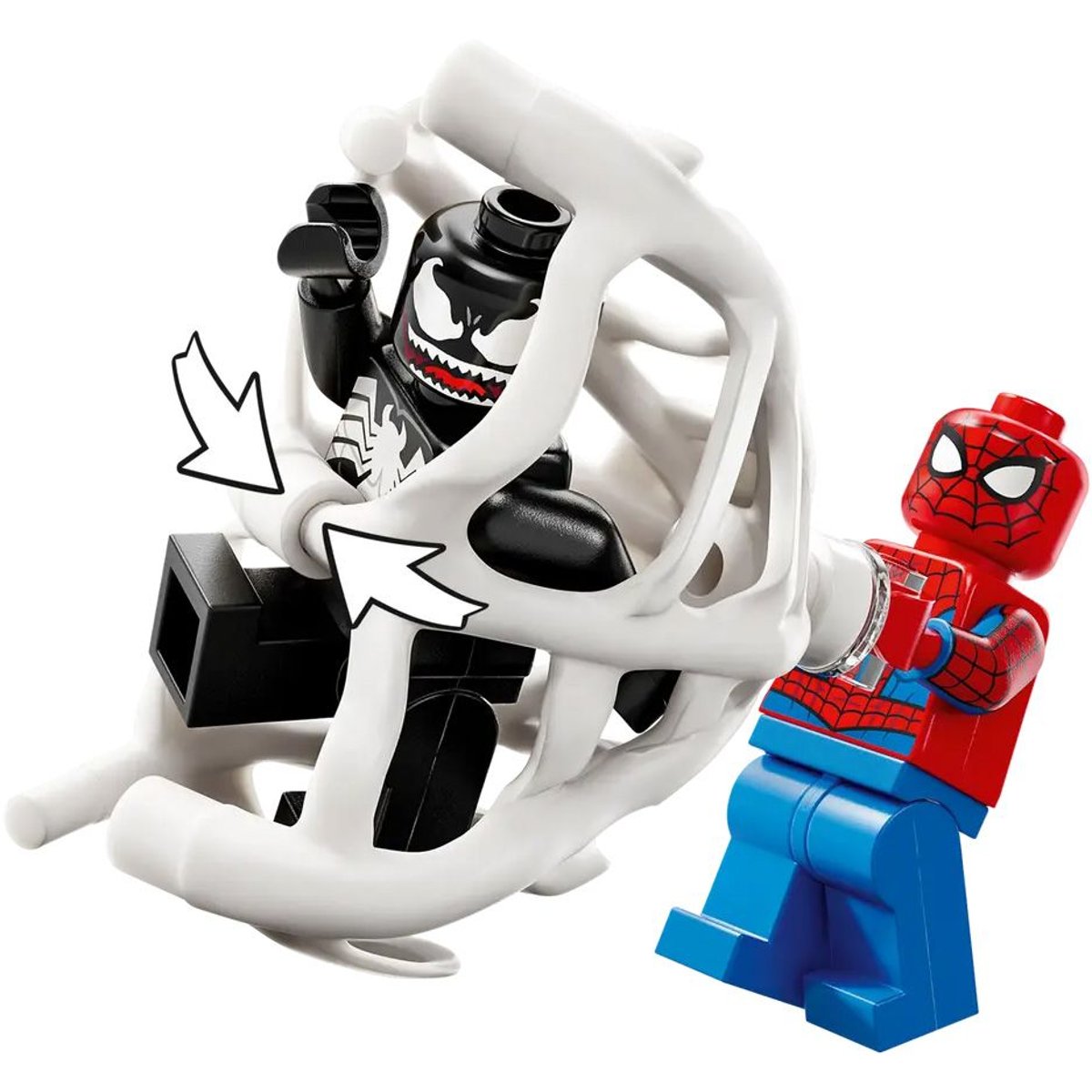 LEGO Marvel - Set Spider-Man et Venom : Course Poursuite Épique 76309 multicolor, LEGO