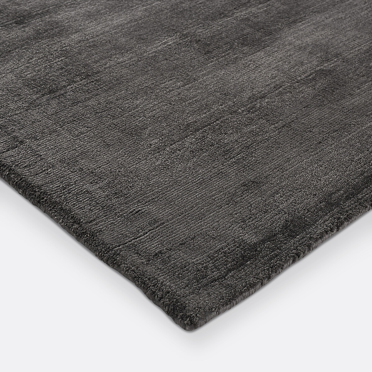 Tappeto 100% Tencel™, fatto a mano, aspetto invecchiato, Izri antracite, LA REDOUTE INTERIEURS