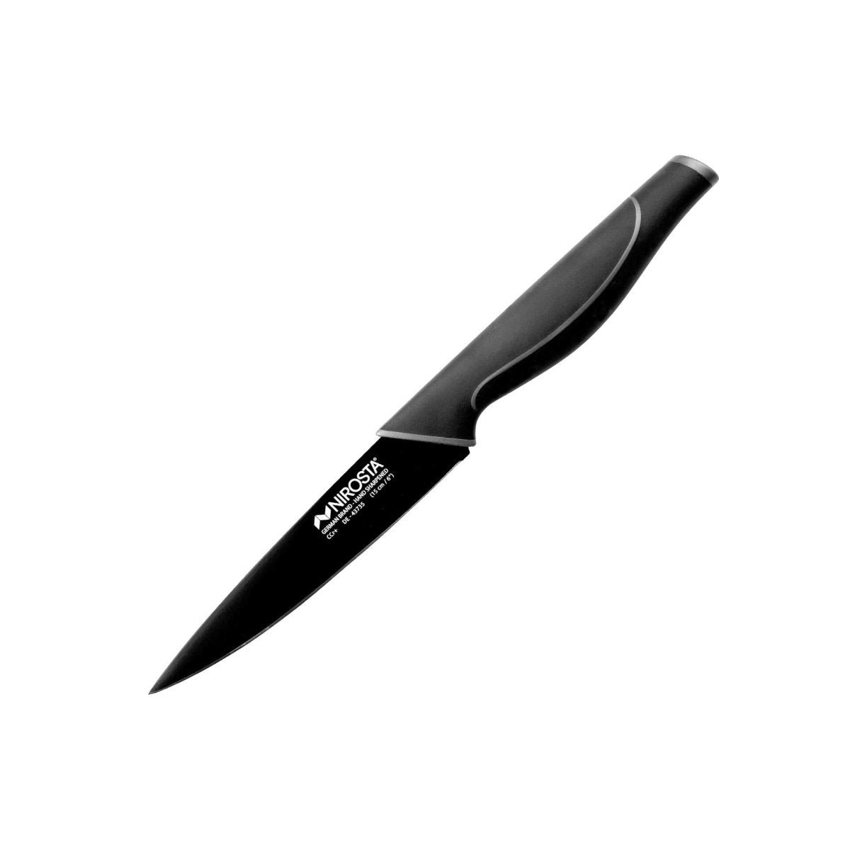 Couteau universel BLACK EDITION noir, NIROSTA