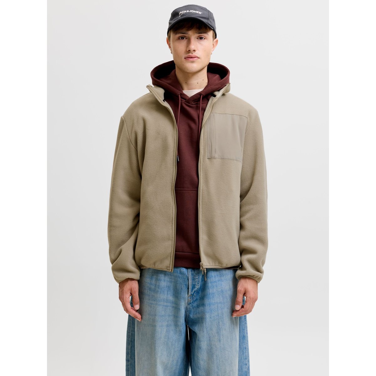 Veste En Polaire marron - winter twig, JACK & JONES