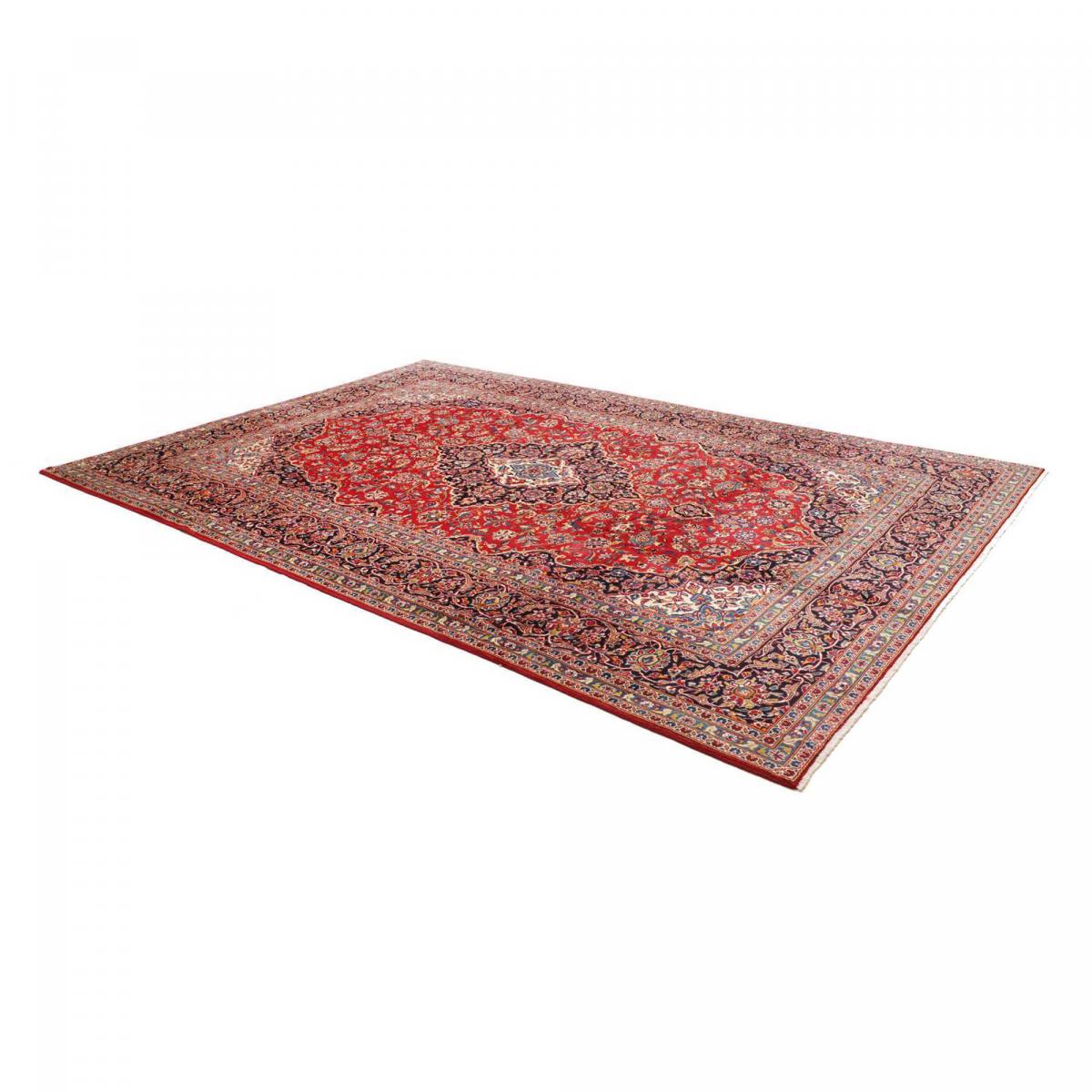 Tapis d'orient, motif oriental authentique, noué main, ARDAKAN 3 rouge, beige, bleu, UN AMOUR DE TAPIS