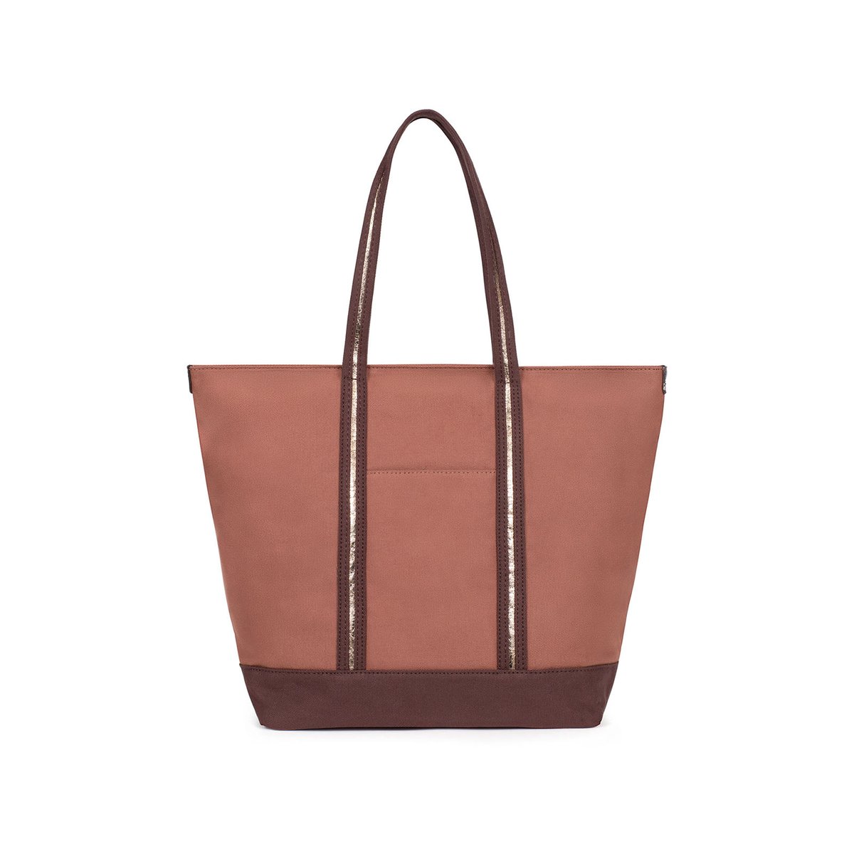 Sac cabas porté épaule KAYA vieux rose, HEXAGONA