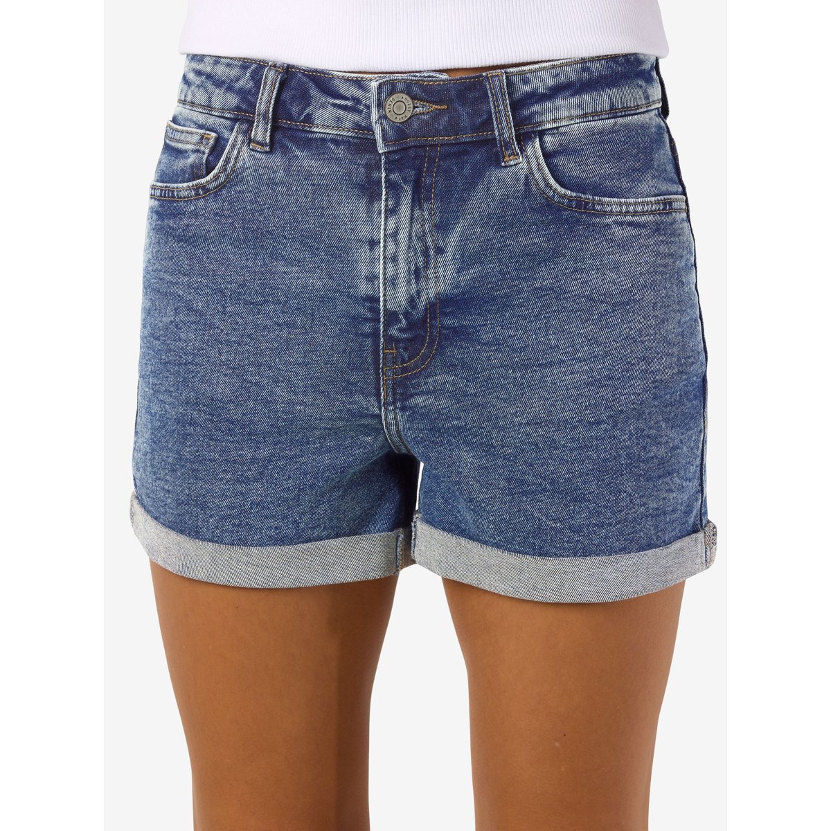 Shorts En Jean medium blue denim, NOISY MAY