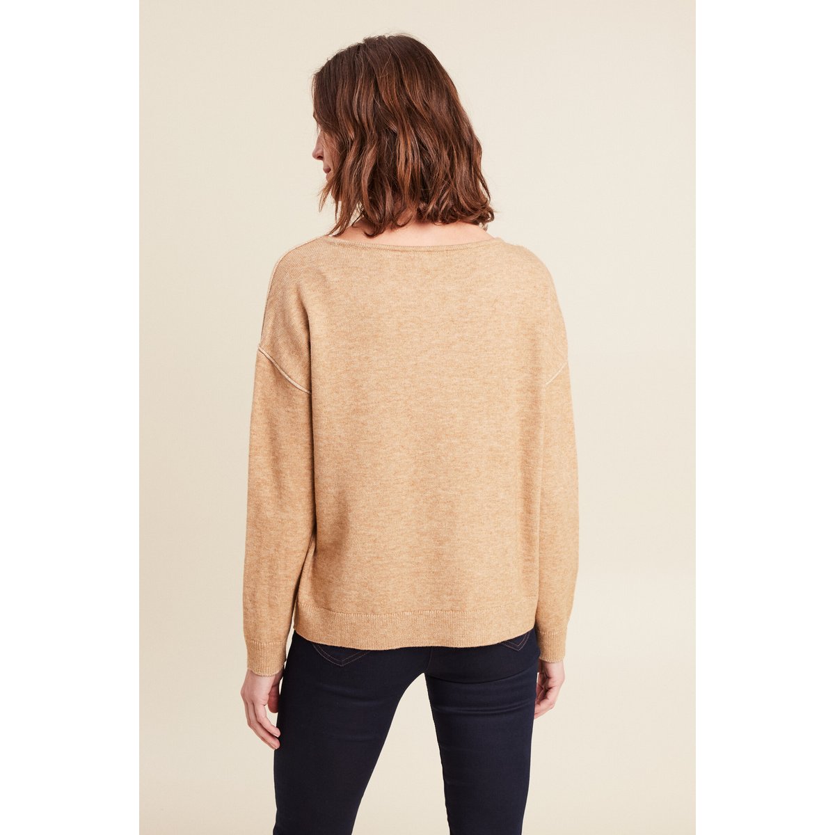 Pull manches longues beige, BREAL