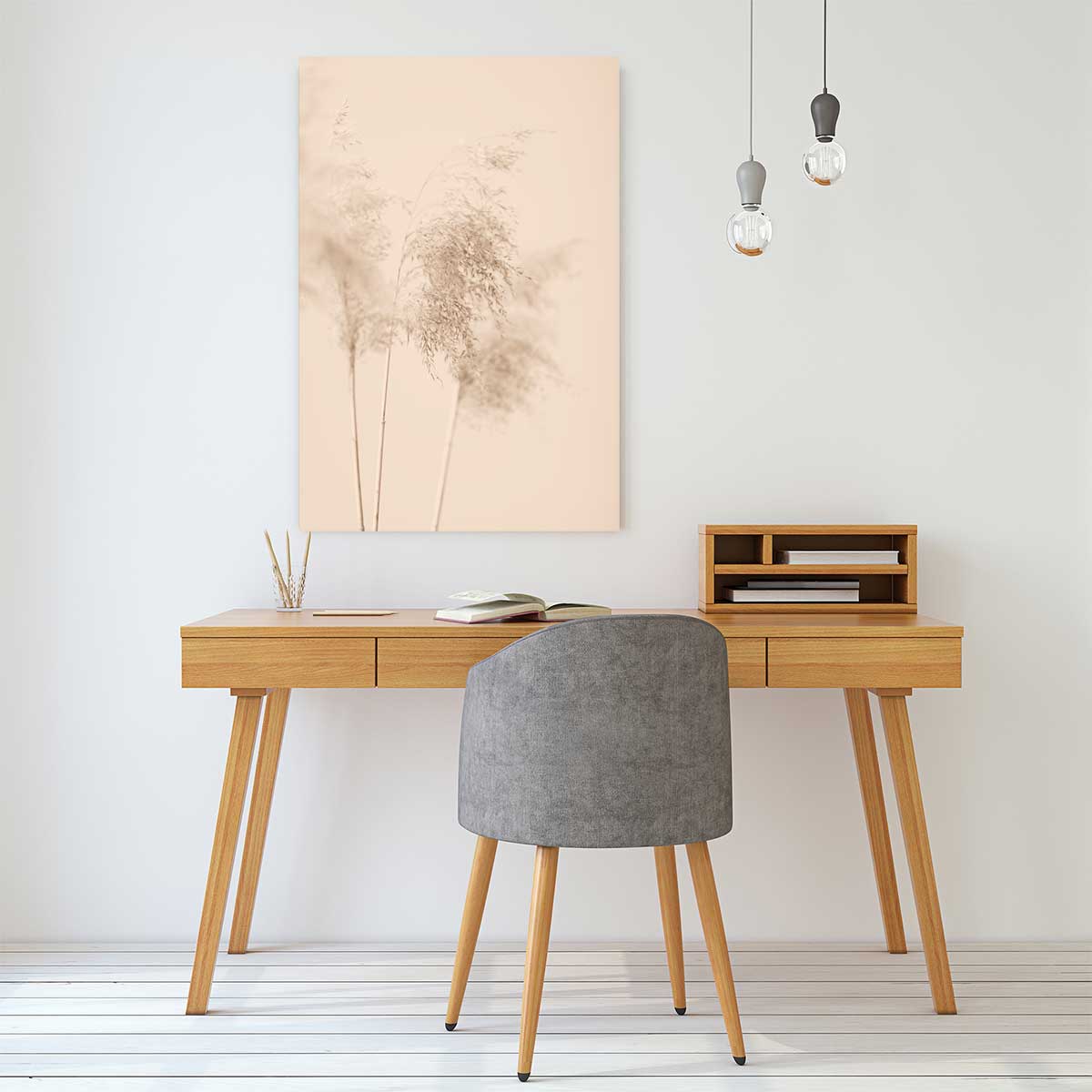 Tableau des champs sauvages tableau alu dibond, HEXOA