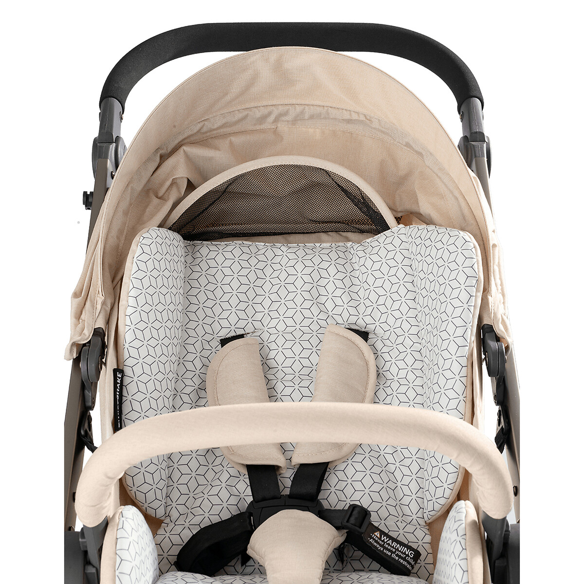 Saco para carrinho de passeio Twistshake Tour bege, TWISTSHAKE