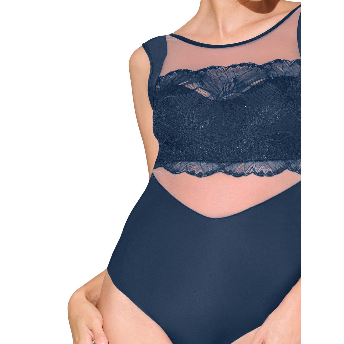 Body brésilien sans armatures CHARISMA bleu, LISCA