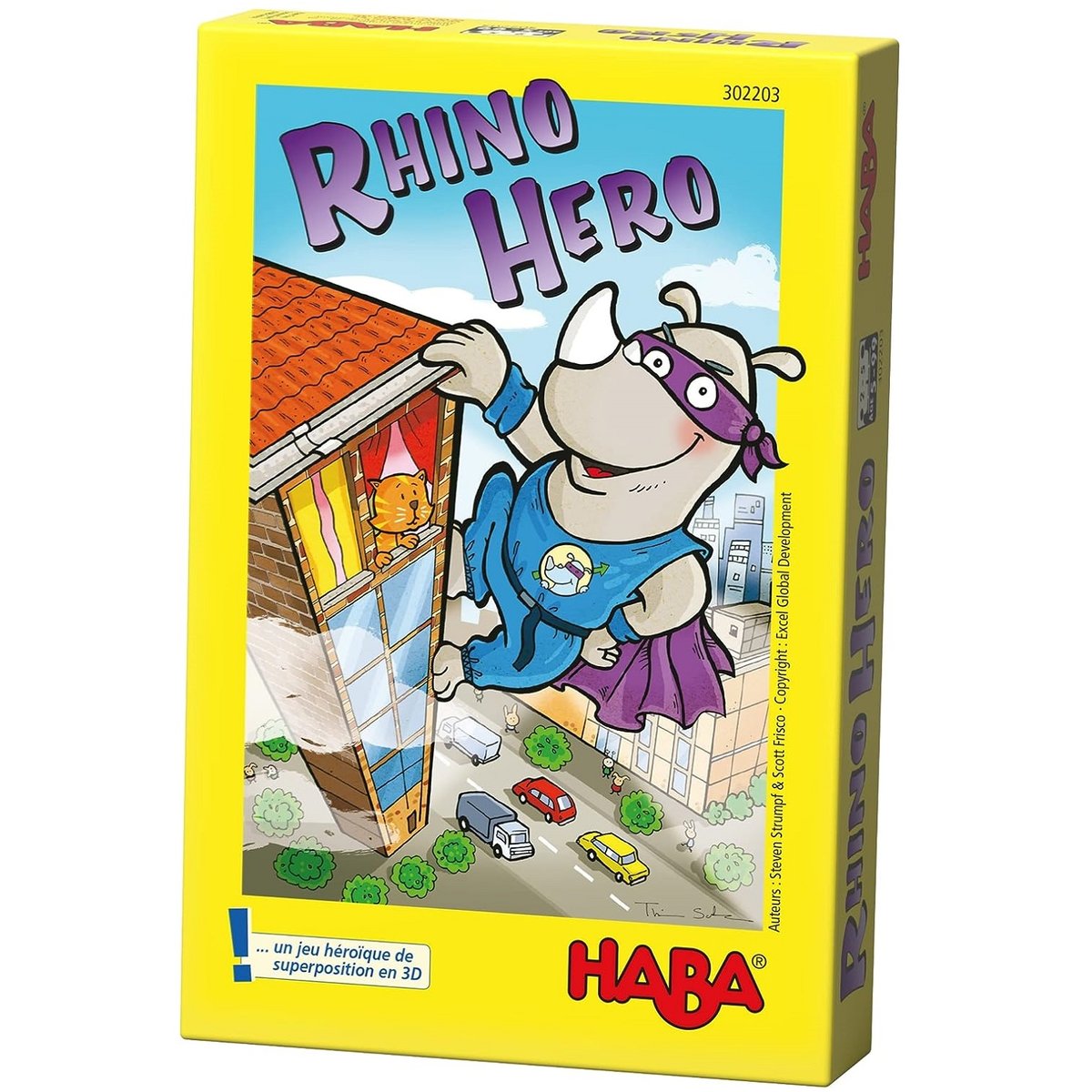 Rhino Hero jaune, HABA