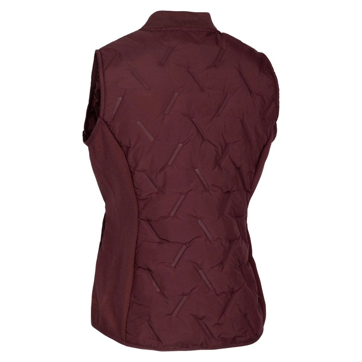 Veste hybride de sport sans manches MIRAN bordeaux, TRESPASS
