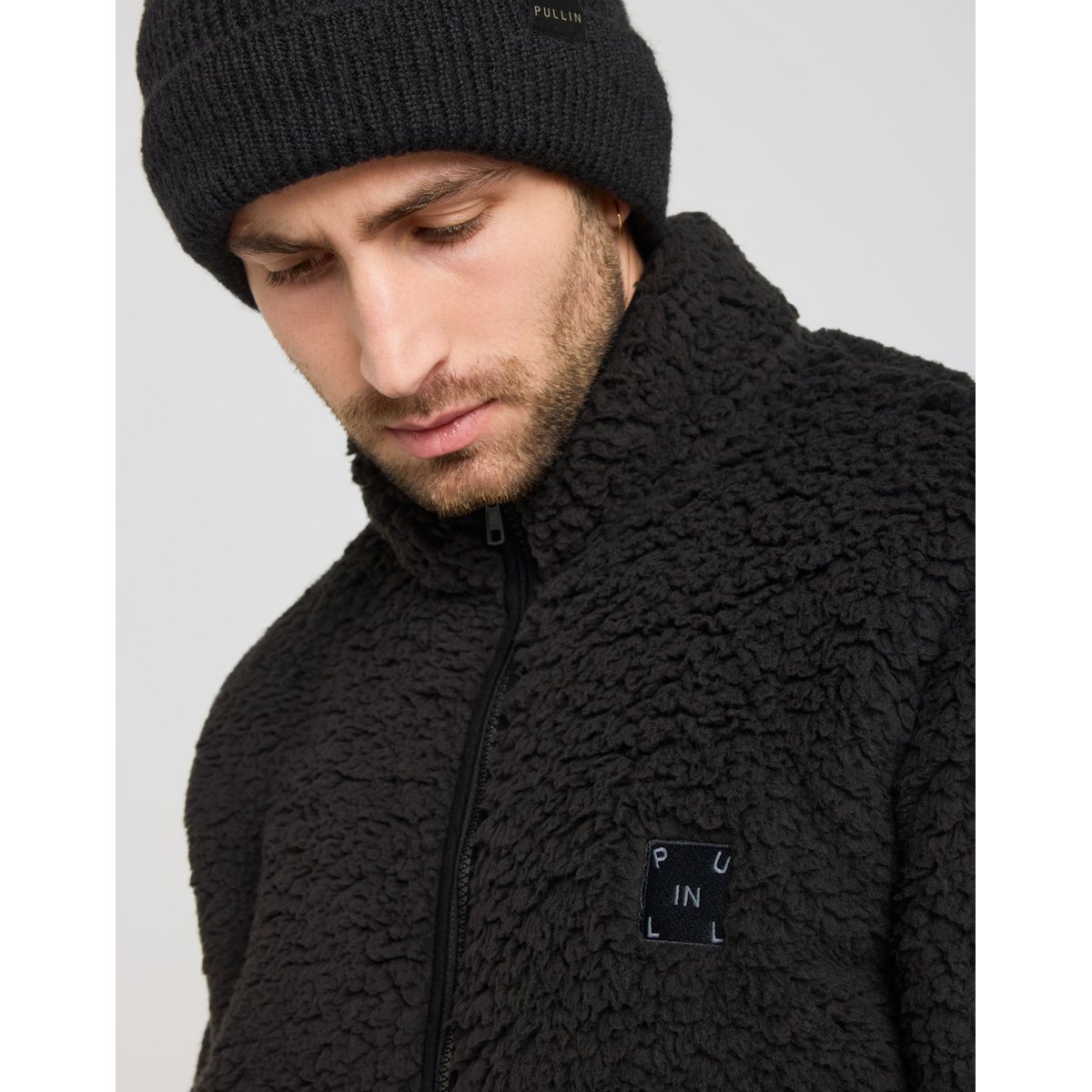 VESTE POLAIRE BLACK black, PULLIN