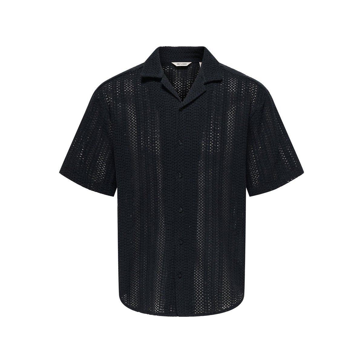 Chemise noire - jet black 1, ONLY & SONS