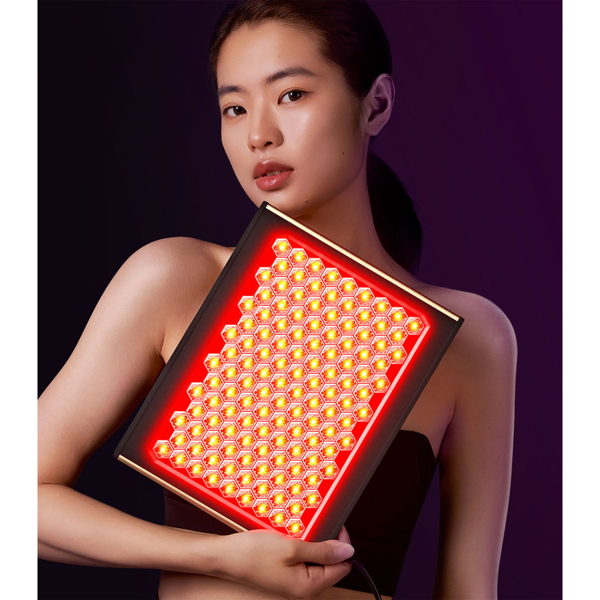 Lumineux multi-lumière de luxe pour le soin du visage et du corps PANNEAU LED FAQ couleur unique, FOREO