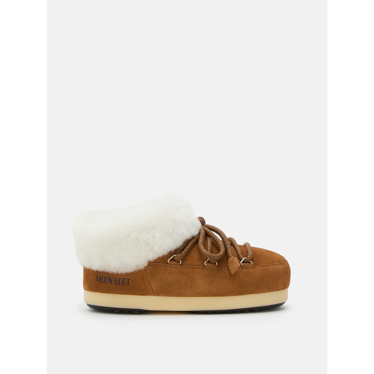 Pantoletten MB EVX MULE WILDLEDER cognac, MOON BOOT