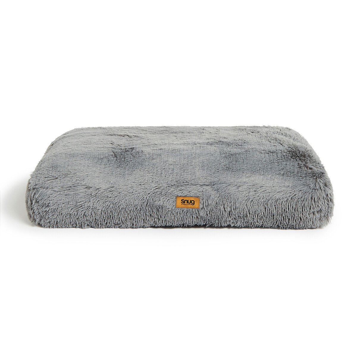 Furry Friends Super Fluffy Recycled Pet Bed grey, SNUG