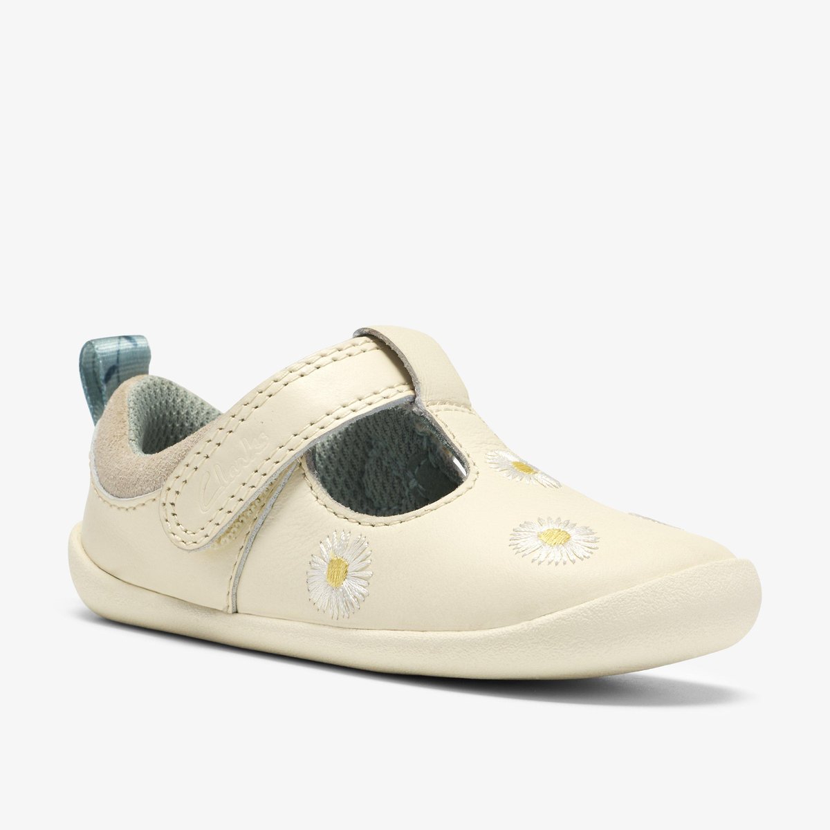 Escarpins Cuir Coupe Large ROAMER FLORA T beige, CLARKS