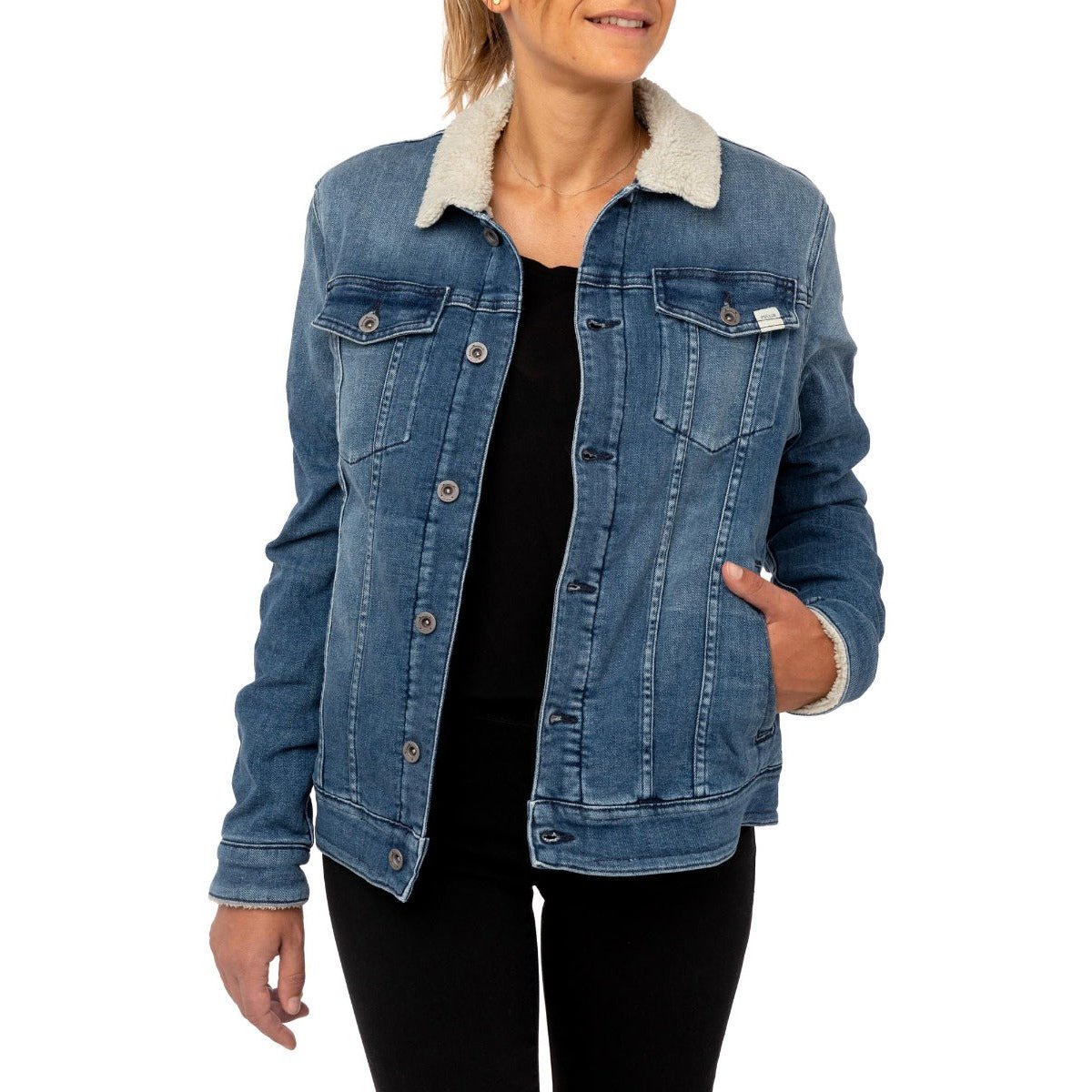 VESTE BLUE bleu, PULLIN