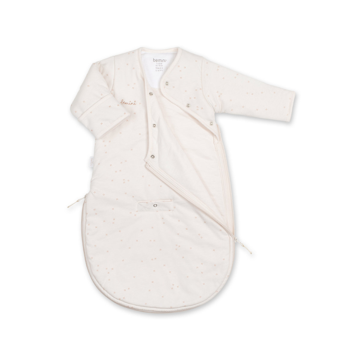 Gigoteuse avec moufles hiver - TOG 3 Cocon bien chaud mini pudding, BEMINI