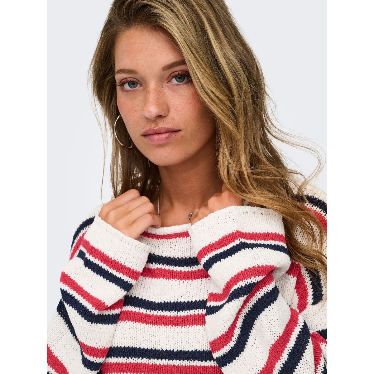Pull En Maille cloud dancer, ONLY